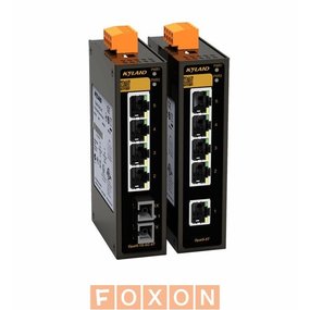 Opal5 průmyslový switch DIN, 5x100M RJ45 nebo 4x100M+1x optika Opal5 průmyslový switch DIN, 5x100M RJ45 nebo 4x100M+1x optika